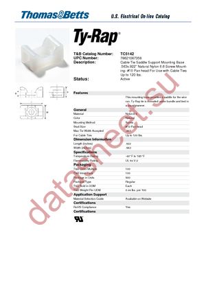 TC142 datasheet  